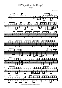 Drum score: Pappo - El Viejo (feat. La Renga)