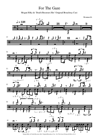 Drum score: Megan Hilty & 'Death Becomes Her' Original Broadway Cast - For The Gaze