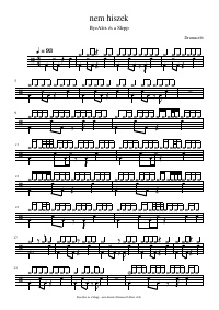 Drum score: ByeAlex és a Slepp - nem hiszek