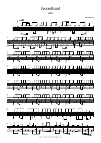 Drum score: stella - Secondhand