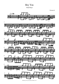 Drum score: Pink Floyd - Hey You
