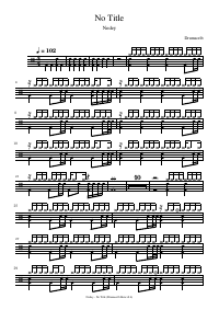 Drum score: Nodey - No Title