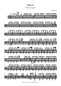 Drum score: Mohsen Yeganeh - Sokoot