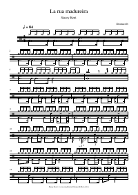 Drum score: Stacey Kent - La rua madureira