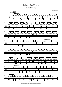 Drum score: Marília Mendonça - Infiel (Ao Vivo)