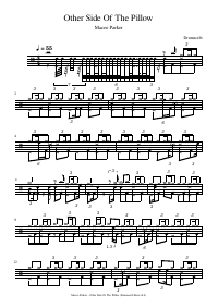 Drum score: Maceo Parker - Other Side Of The Pillow