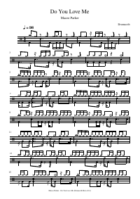 Drum score: Maceo Parker - Do You Love Me