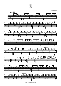 Drum score: YUMI - 별