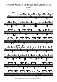 Drum score: The Police - Wrapped Around Your Finger (Remastered 2003)