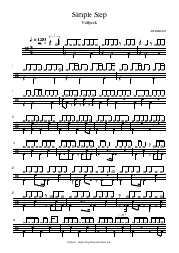Drum score: Vulfpeck - Simple Step