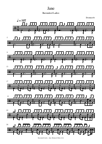 Drum score: Barenaked Ladies - Jane